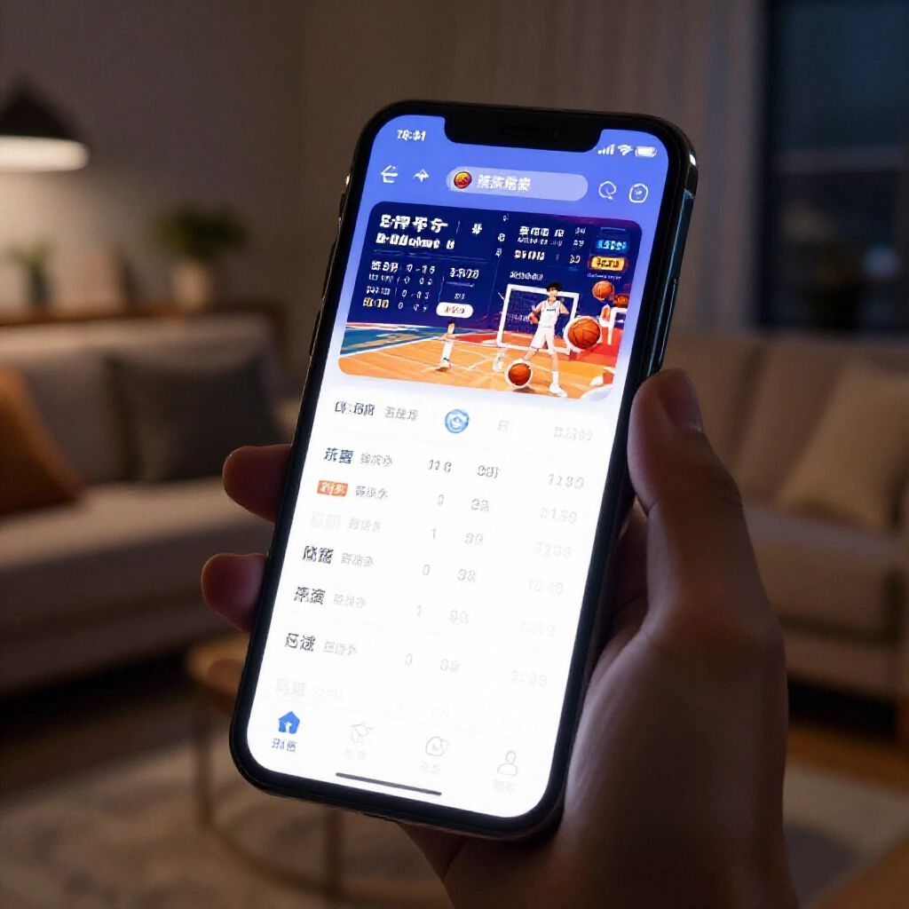 深夜客廳裡,手機螢幕亮起台灣運彩App,顯示籃球賽即時賠率跟使用者面板